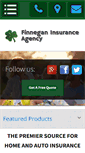 Mobile Screenshot of finneganinsuranceagency.com